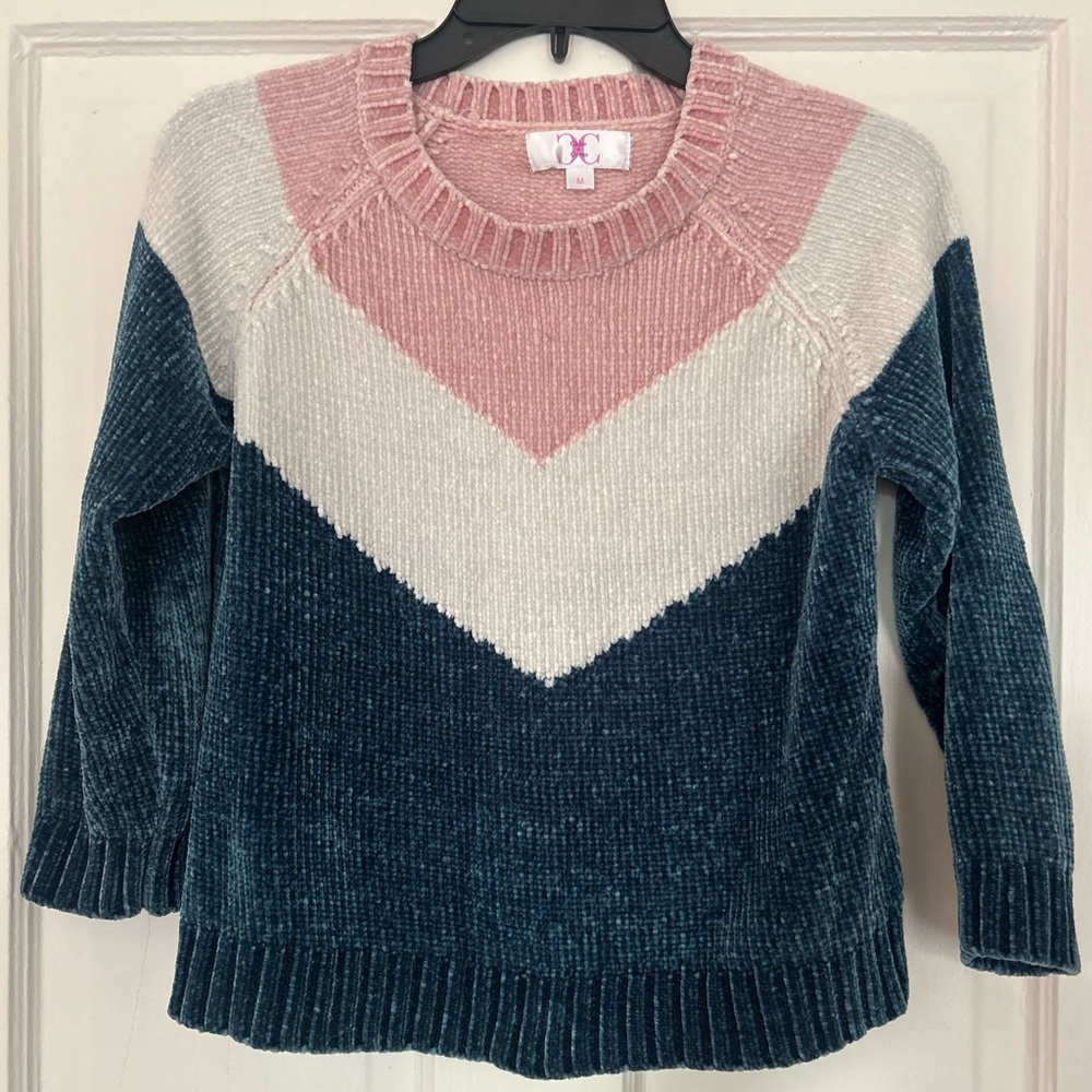Chloe & Cyrus Colorblock Sweater